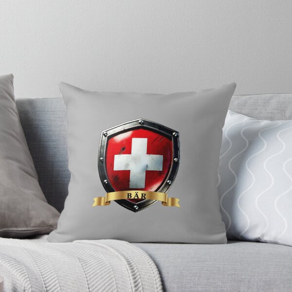 Artikelvorschau, Bar Switzerland Pride Shield entworfen und verkauft von Highlandkings.