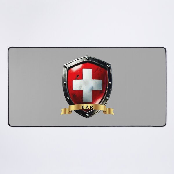 Item preview, Bar Switzerland Pride Shield designed and sold by Highlandkings.