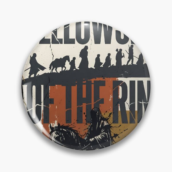 Item preview, Lord of the Rings: Fellowship of the Ring Movie Poster Art designed and sold by Senpaiwaves.