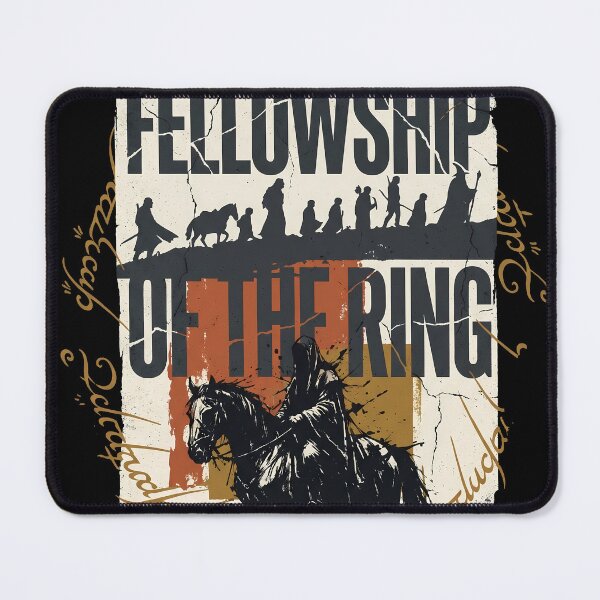 Item preview, Lord of the Rings: Fellowship of the Ring Movie Poster Art designed and sold by Senpaiwaves.