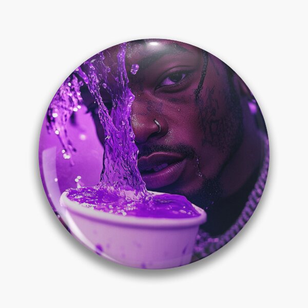 Item preview, Playboi Carti Purple Lean Cinematic Art designed and sold by WockWave.