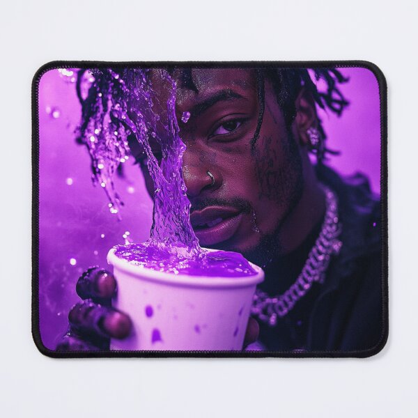 Item preview, Playboi Carti Purple Lean Cinematic Art designed and sold by WockWave.