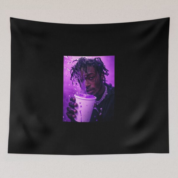Item preview, Playboi Carti Purple Lean Cinematic Art designed and sold by WockWave.