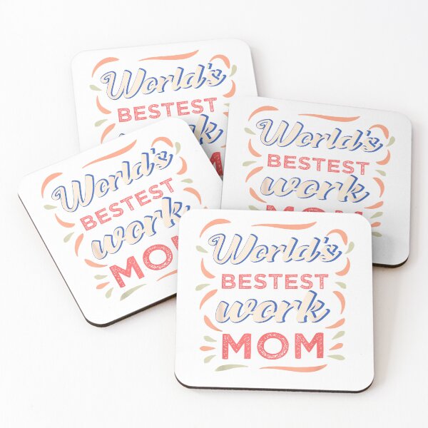 Item preview, World's Bestest Work Mom Mother's Day T-Shirt designed and sold by closettycoot.