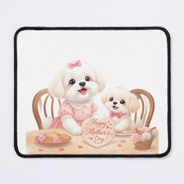 Item preview, Maltese Dog Mother's Day Art designed and sold by Kedspicedesign.