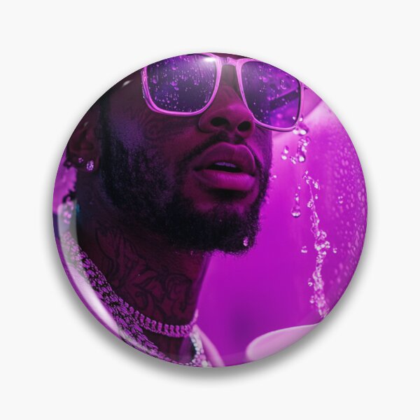 Item preview, Pop Smoke Purple Chemical Splash Art designed and sold by WockWave.