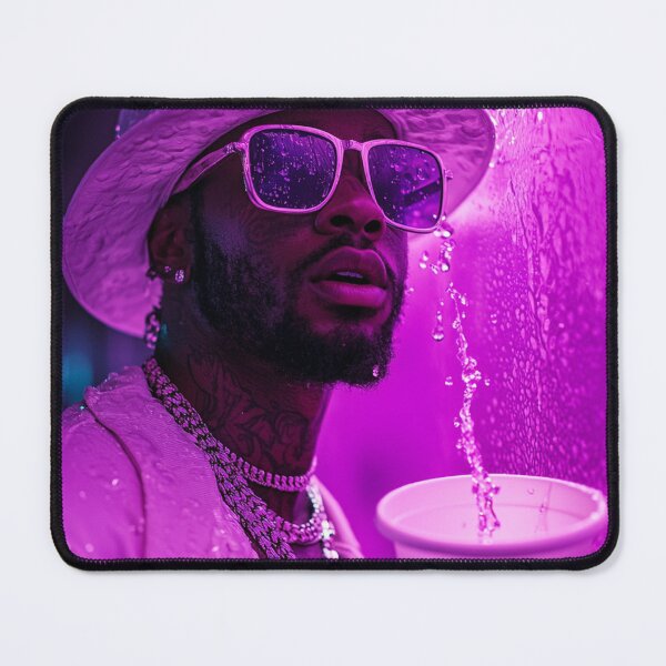 Item preview, Pop Smoke Purple Chemical Splash Art designed and sold by WockWave.