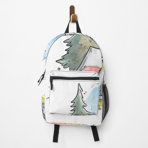Item preview, Camping Tent Illustration, Watercolor Nature Adventure designed and sold by dharanna.