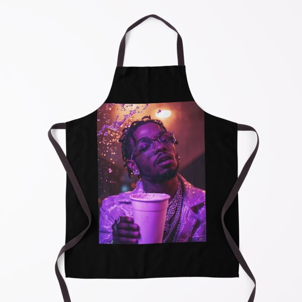 Item preview, Pop Smoke Purple Drip Art Print designed and sold by WockWave.