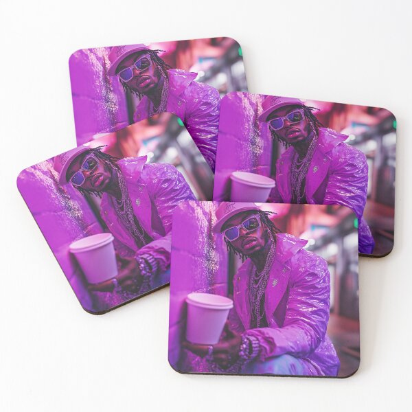 Item preview, Pop Smoke Purple Drink Pop Culture Art designed and sold by WockWave.