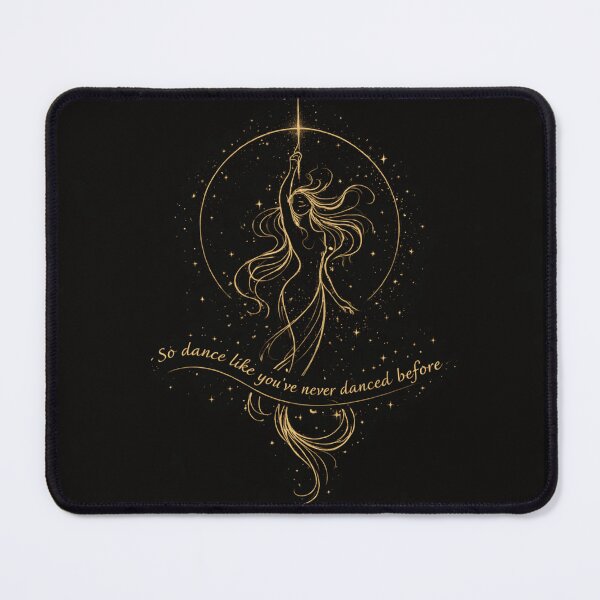 Item preview, Ethereal Mermaid Dance – Golden Mystical Line Art designed and sold by Cyryl11.