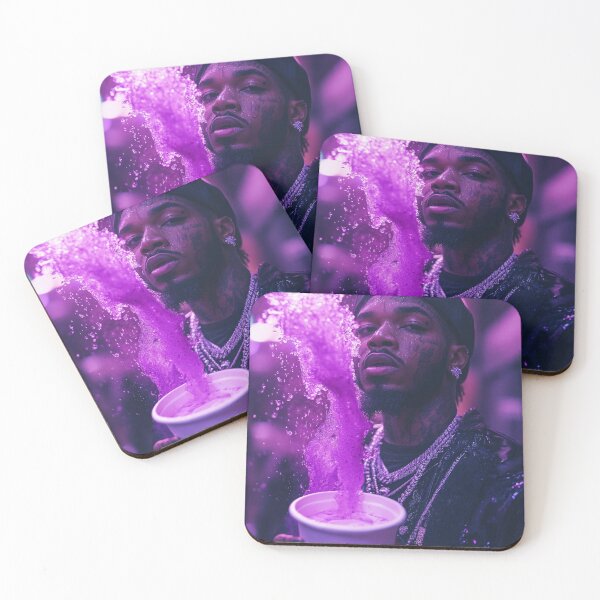 Item preview, Pop Smoke Purple Splash Pop Art designed and sold by WockWave.