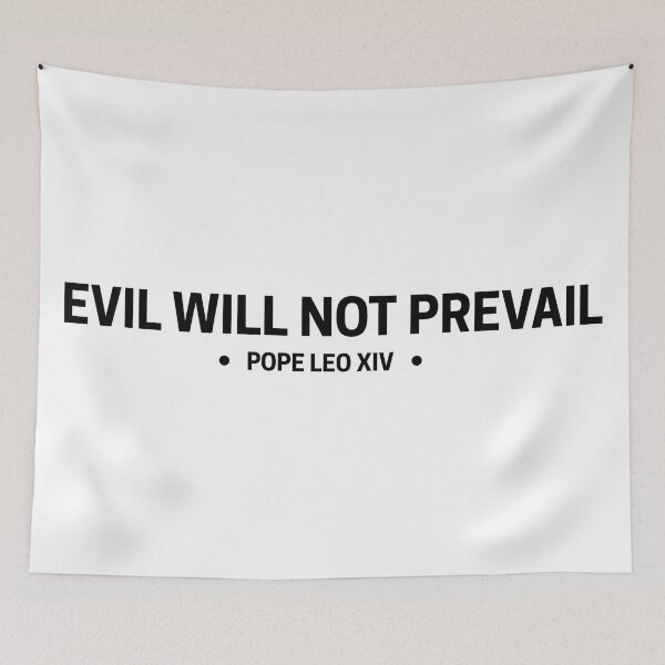 Item preview, Evil Will Not Prevail – Christian Faith Quote T-Shirt | Inspirational Religious Gift designed and sold by Teetreasure2.