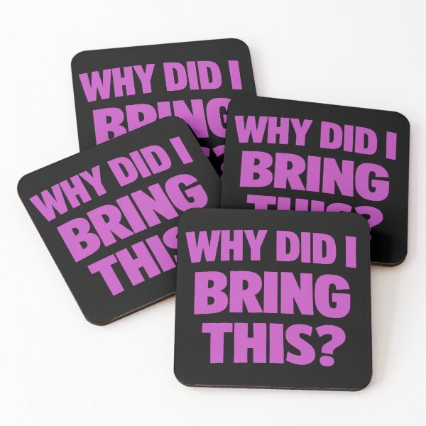Item preview, Why Did I Bring This Funny Sarcastic Travel Quote Design designed and sold by TeeTimeTreasure.