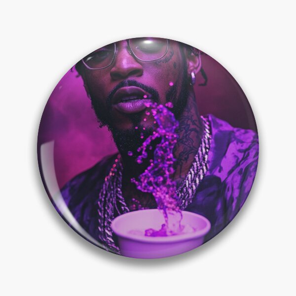 Item preview, Pop Smoke Cinematic Purple Splash designed and sold by WockWave.