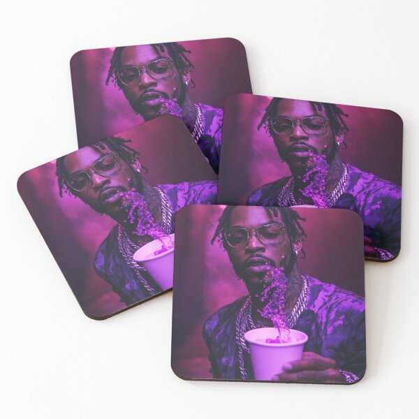 Item preview, Pop Smoke Cinematic Purple Splash designed and sold by WockWave.