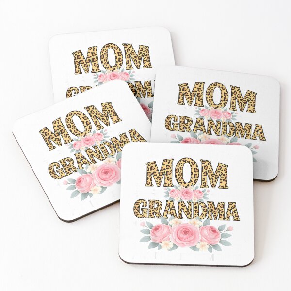 Item preview, I Have Two Titles Mom and Grandma Leopard Floral Women T-Shirt designed and sold by gidget-gadget.