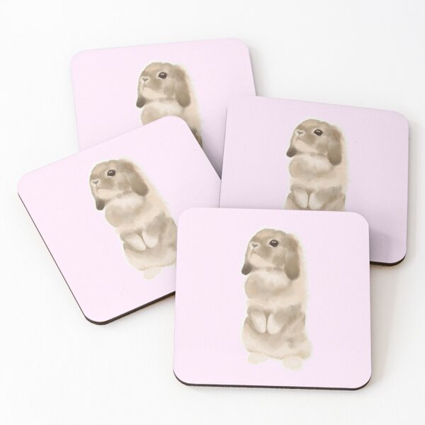 Item preview, cute watercolour bunny <3  designed and sold by bluchocolate.