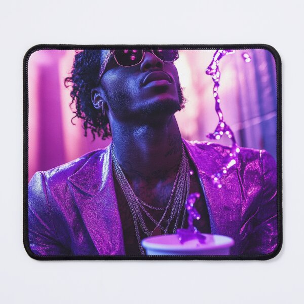 Item preview, Pop Smoke Purple Drink Cinematic Art designed and sold by WockWave.