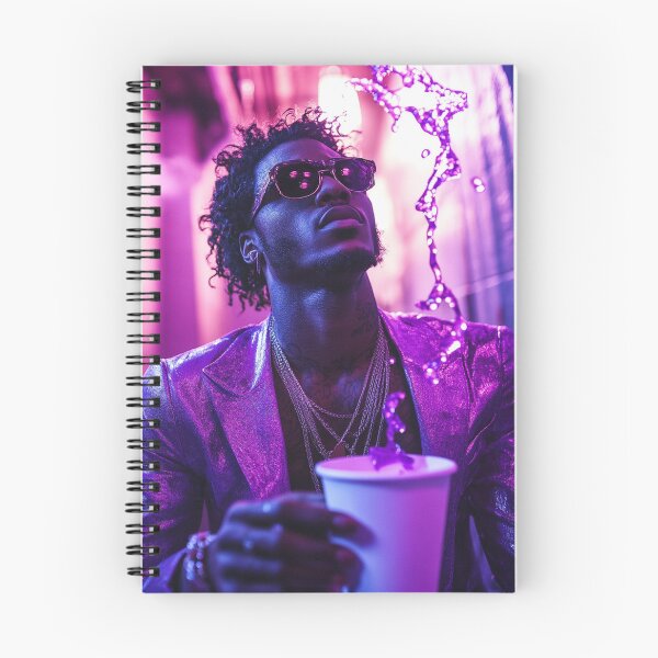Item preview, Pop Smoke Purple Drink Cinematic Art designed and sold by WockWave.