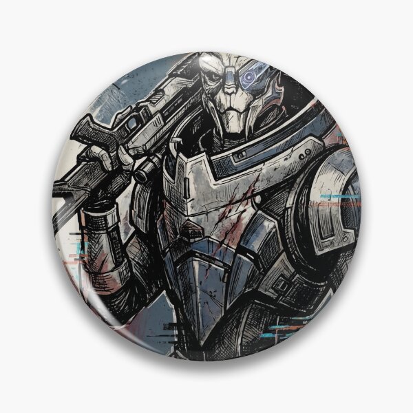 Item preview, Mass Effect Garrus Vakarian C Sec Vigilante Archangel Art designed and sold by Senpaiwaves.