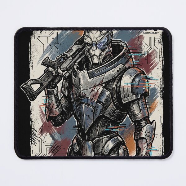 Item preview, Mass Effect Garrus Vakarian C Sec Vigilante Archangel Art designed and sold by Senpaiwaves.