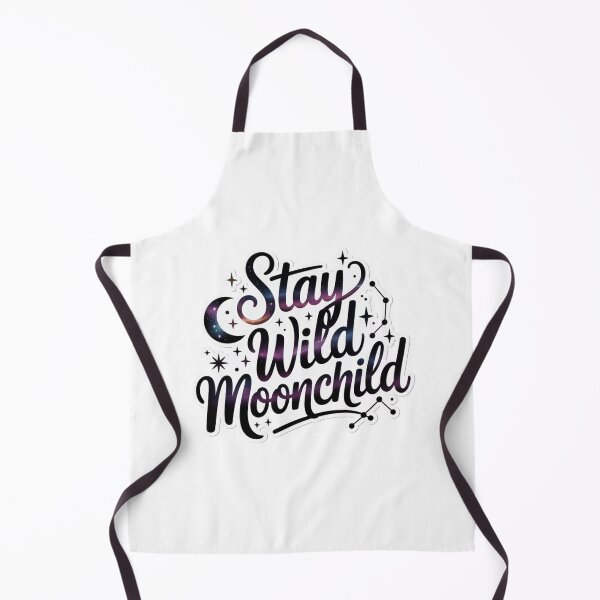 Item preview, Stay Wild Moonchild — Galaxy Typography Sticker designed and sold by Elviqus Shop.