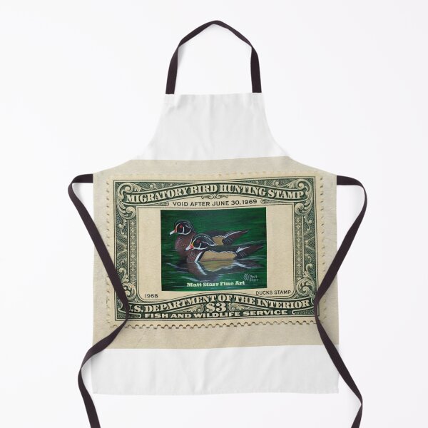 Item preview, Migratory Bird Hunting Stamp with wood ducks designed and sold by Matt Starr Fine Art .