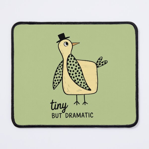 Item preview, Tiny But Dramatic. Funny Fancy Birds Collection. designed and sold by SaraSumi.