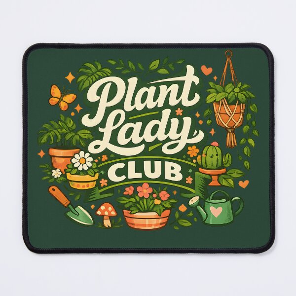 Item preview, Plant Lady Club – Cute Gardening Lover Design designed and sold by blankTeeShirt.