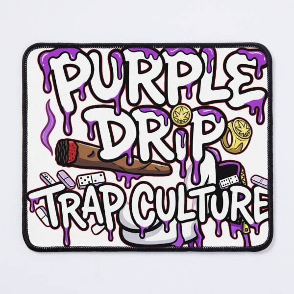 Item preview, Purple Drip Trap Culture Urban Hip Hop Streetwear Design designed and sold by SajolCanva.