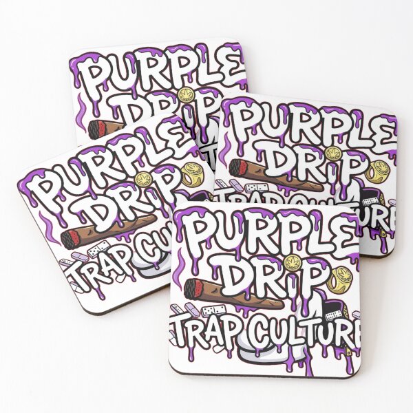 Item preview, Purple Drip Trap Culture Urban Hip Hop Streetwear Design designed and sold by SajolCanva.