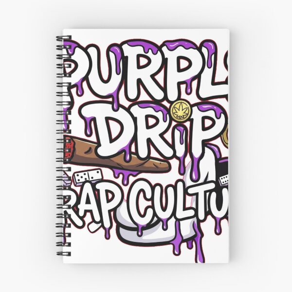 Item preview, Purple Drip Trap Culture Urban Hip Hop Streetwear Design designed and sold by SajolCanva.