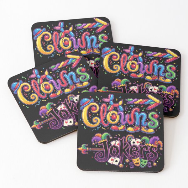 Item preview, Playful Clowns and Mischievous Jokers Festive Design designed and sold by ronchoi123.