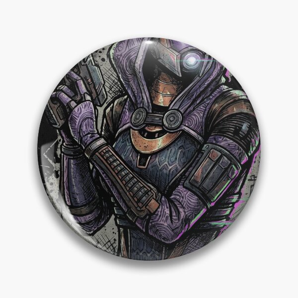 Item preview, Mass Effect Tali Zorah Quarian Engineer Purple Suit Iconic Design designed and sold by Senpaiwaves.