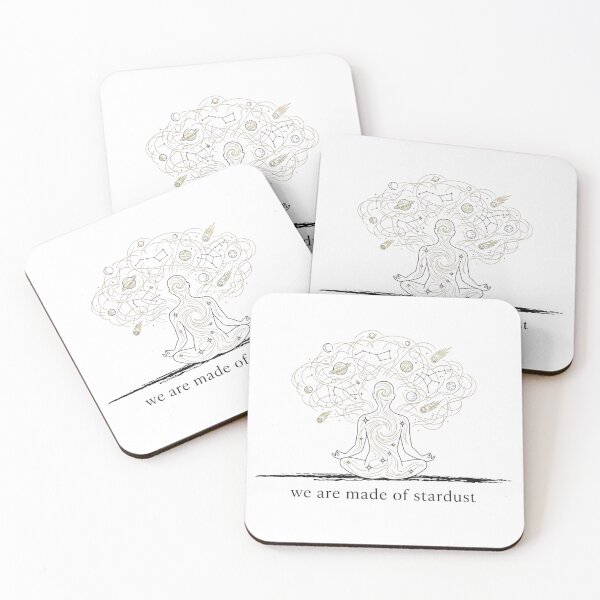 Item preview, Cosmic Connection - Stardust Quiet Minimalist Art designed and sold by KindByNature.