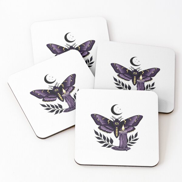 Item preview, Death Moth Candle Gift designed and sold by IllumeInk.