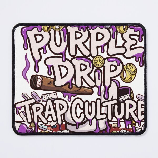 Item preview, Purple Drip Trap Culture Urban Streetwear Illustration designed and sold by SajolCanva.