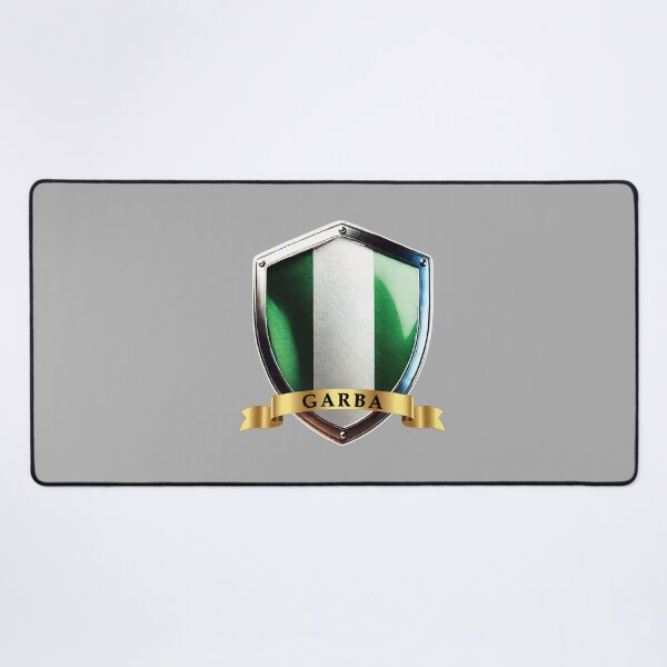 Item preview, Garba Nigeria Surname Crest Shield designed and sold by Highlandkings.