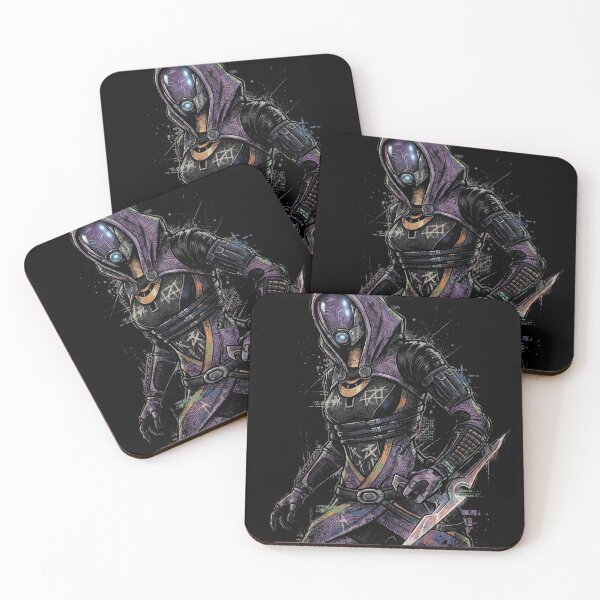 Item preview, Tali Zorah Mass Effect Purple Hooded Suit Portrait designed and sold by Senpaiwaves.