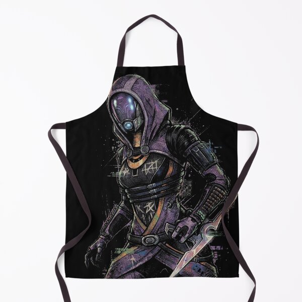 Item preview, Tali Zorah Mass Effect Purple Hooded Suit Portrait designed and sold by Senpaiwaves.