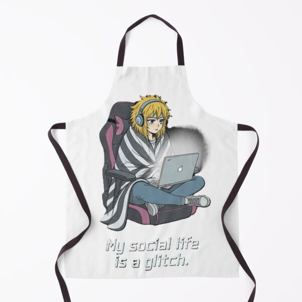 Item preview, my social life is a glitch designed and sold by Shop-Pi.