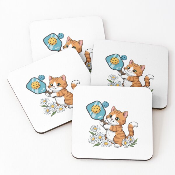 Artikelvorschau, Pickleball-Katzen-Gartengeschenk entworfen und verkauft von pumsquare.