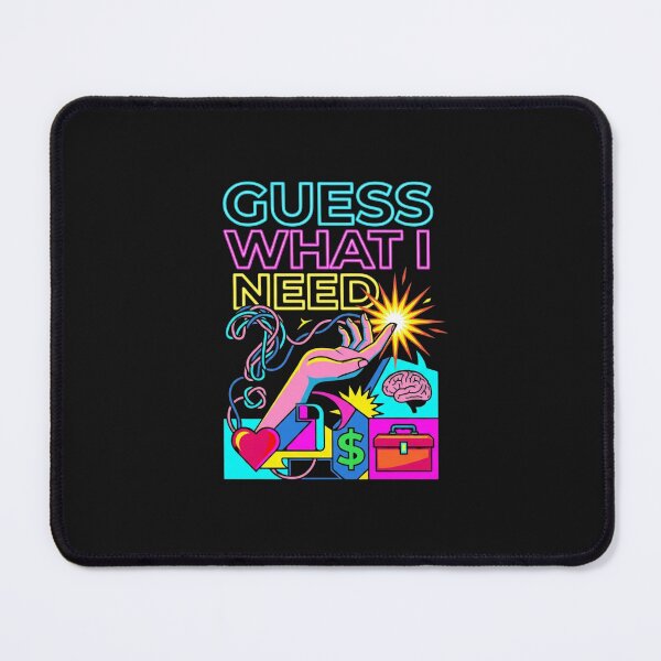 Item preview, Guess What I Need Vibrant Pop Art Design designed and sold by ronchoi123.