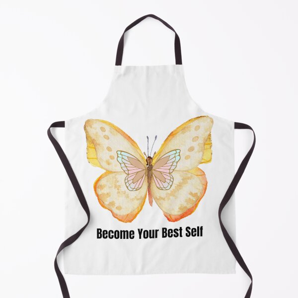 Aperçu de l'œuvre ​Golden Butterfly - Become Your Best Self Quote créée et vendue par PeplumiArt.