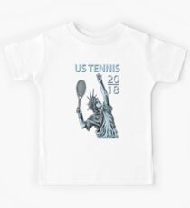 Amerikanisches US Open-Tennis 2018 NYC - New York Kinder T-Shirt