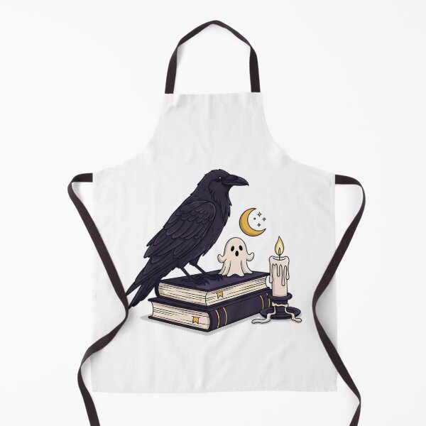 Item preview, Library Raven Ghost Gift designed and sold by IllumeInk.