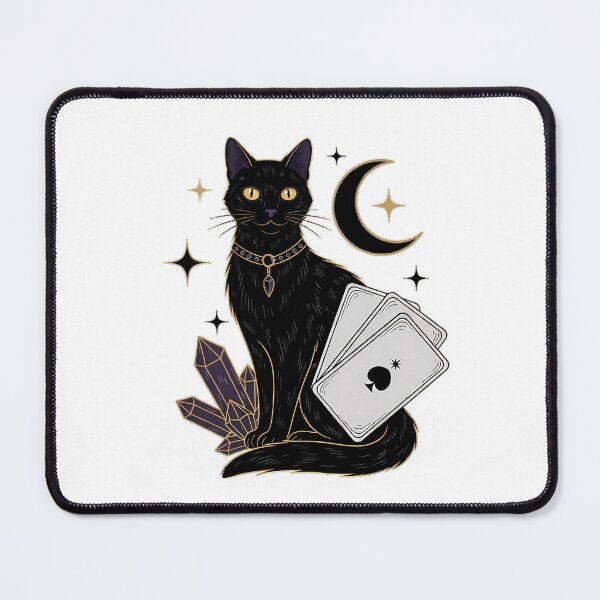 Item preview, Fortune Cat Moon Gift designed and sold by IllumeInk.