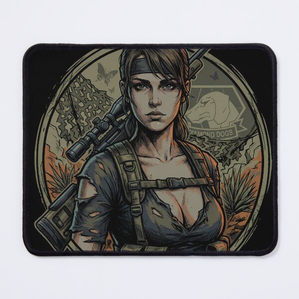Item preview, Quiet Metal Gear Solid V: Wolf & Butterfly Beauty designed and sold by Senpaiwaves.