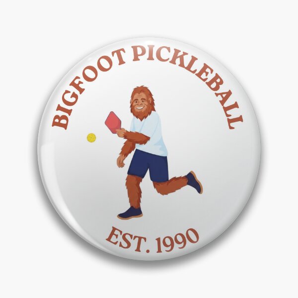 Item preview, Vintage Bigfoot Pickleball Est 1990 - Funny Sasquatch Sports designed and sold by The Daily Progress.
